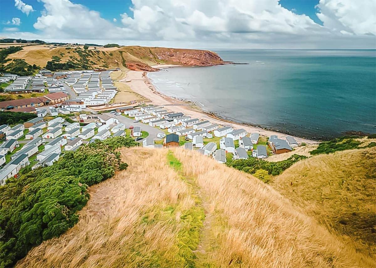 Pease Bay Holiday Park Cockburnspath Exterior foto